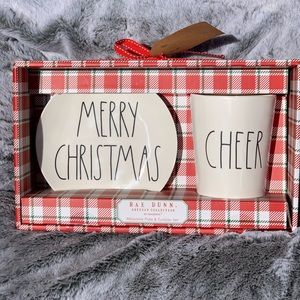 Rae Dunn Merry Christmas Melamine Gift Set